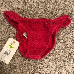 New with Tags! Billabong pink swimsuit bottoms L
